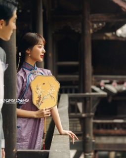 【外景】民国婚纱照更能彰显东方女性的魅力特质