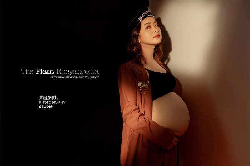 【内景】孕照，拍出杂志高级感 幸福的准妈咪，期待小宝宝的降临