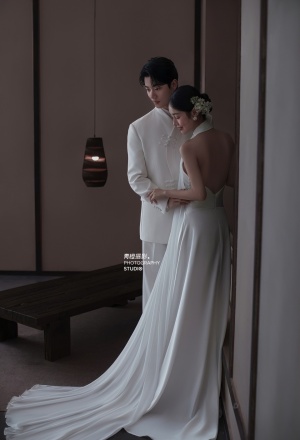 【内景】禅意清冷感新中式婚纱照，中式美学凸显的东方美