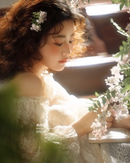 【内景】油画风孕照，美的好温柔