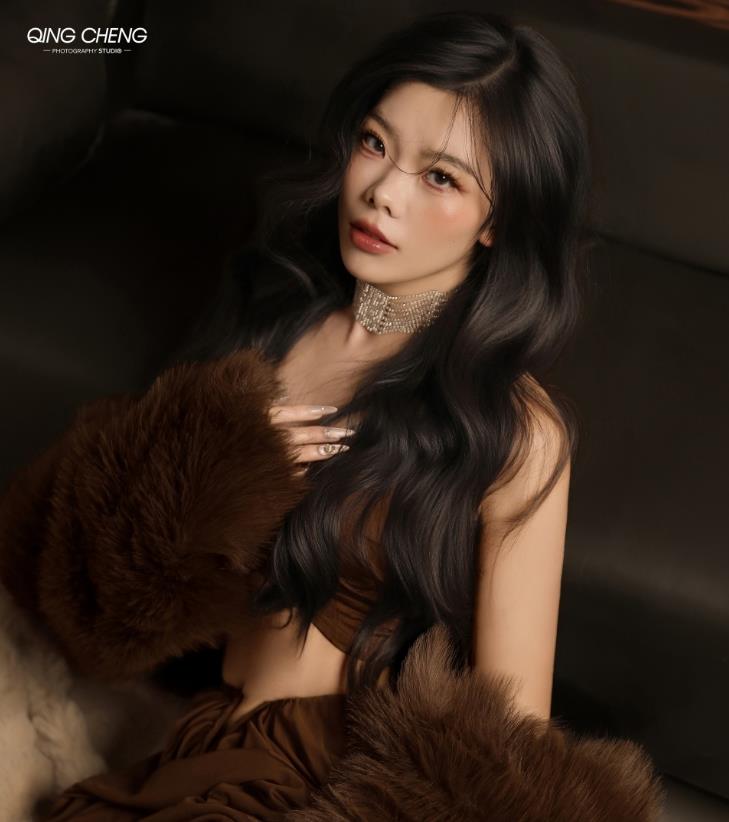 【内景】又被辣到了， 钓系·御姐，棕裙的吸引力 