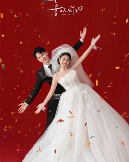 【内景】简单纯粹，轻复古喜嫁婚纱照，甜度超标啦！