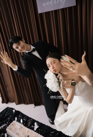 【内景】 美拉德色系婚纱照 太绝了！谁拍谁美