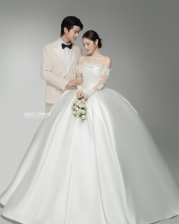 【内景】删繁就简的终极浪漫，极简主纱婚纱照（2）