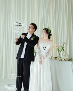 【内景】拍了一组韩剧女主婚纱照，被记录的每一个浪漫瞬间都值得被珍藏